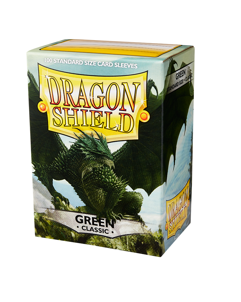 Dragon Shield 100ct Box Deck Protector Classic Green