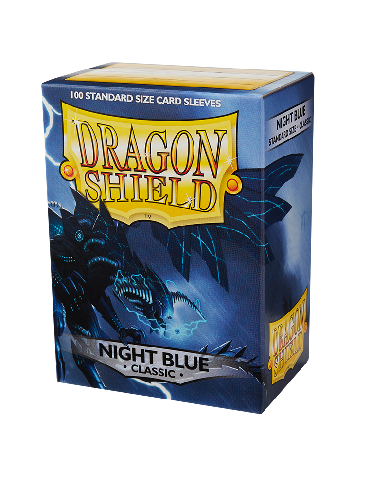 Dragon Shield 100ct Box Deck Protector Classic Night Blue