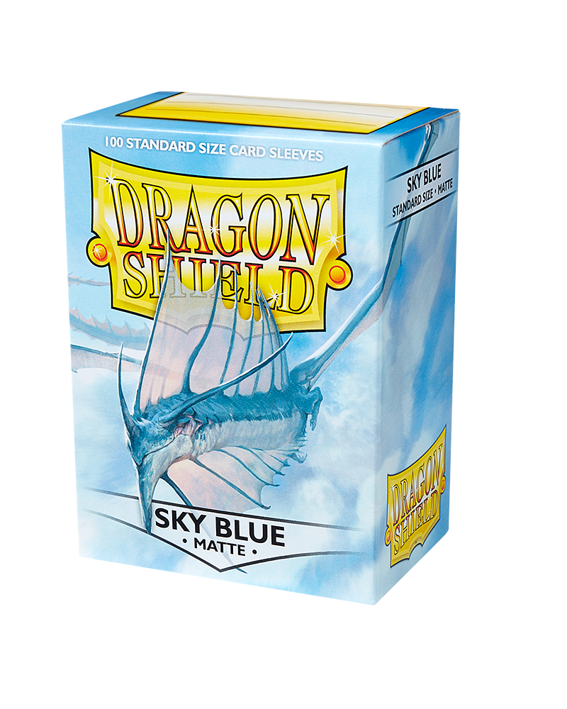 Dragon Shield 100ct Box Deck Protector Sky Blue Matte