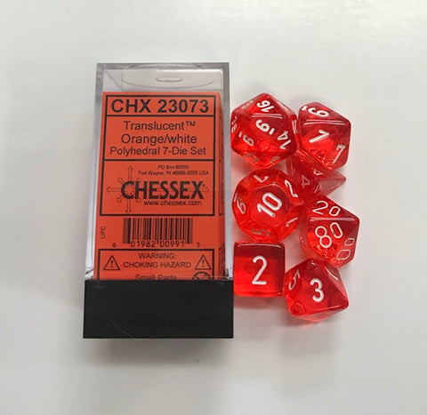 CHX23073 Orange Dice