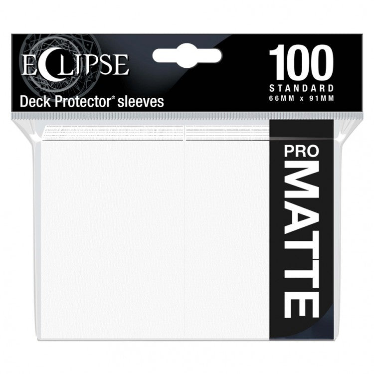 Eclipse Matte Sleeves Arctic White