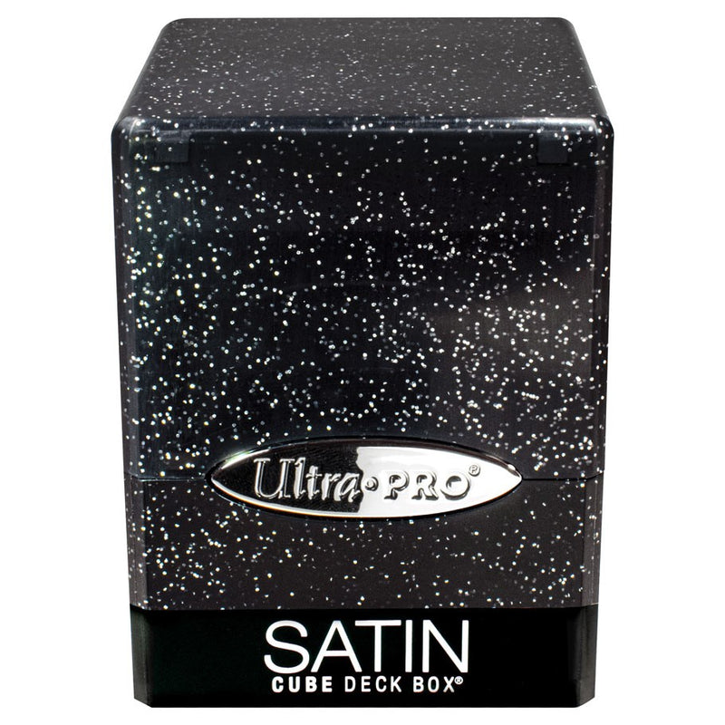 Deck Box: Satin Cube: Glitter Black