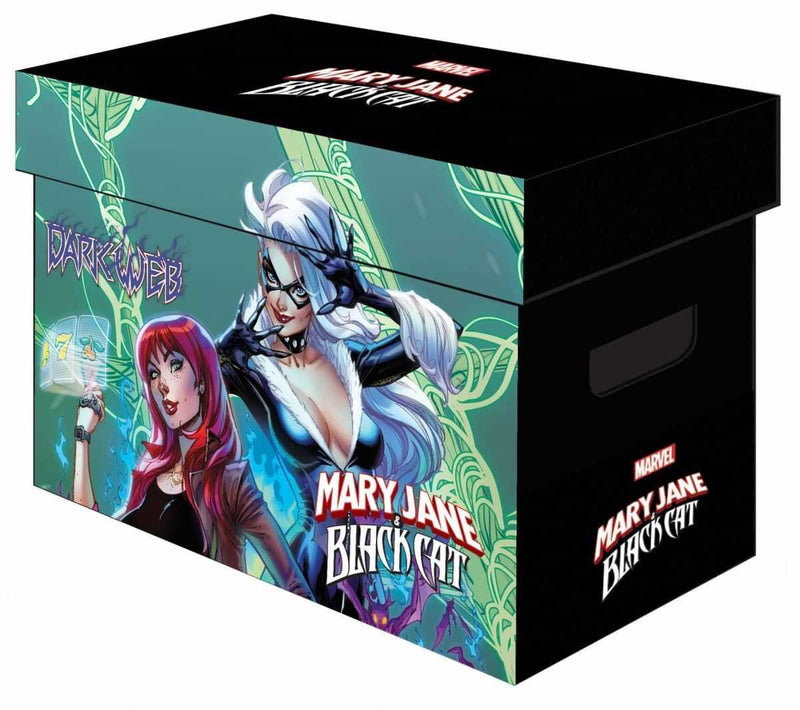 Marvel Graphic Comic Boxes Mary Jane and Black Cat